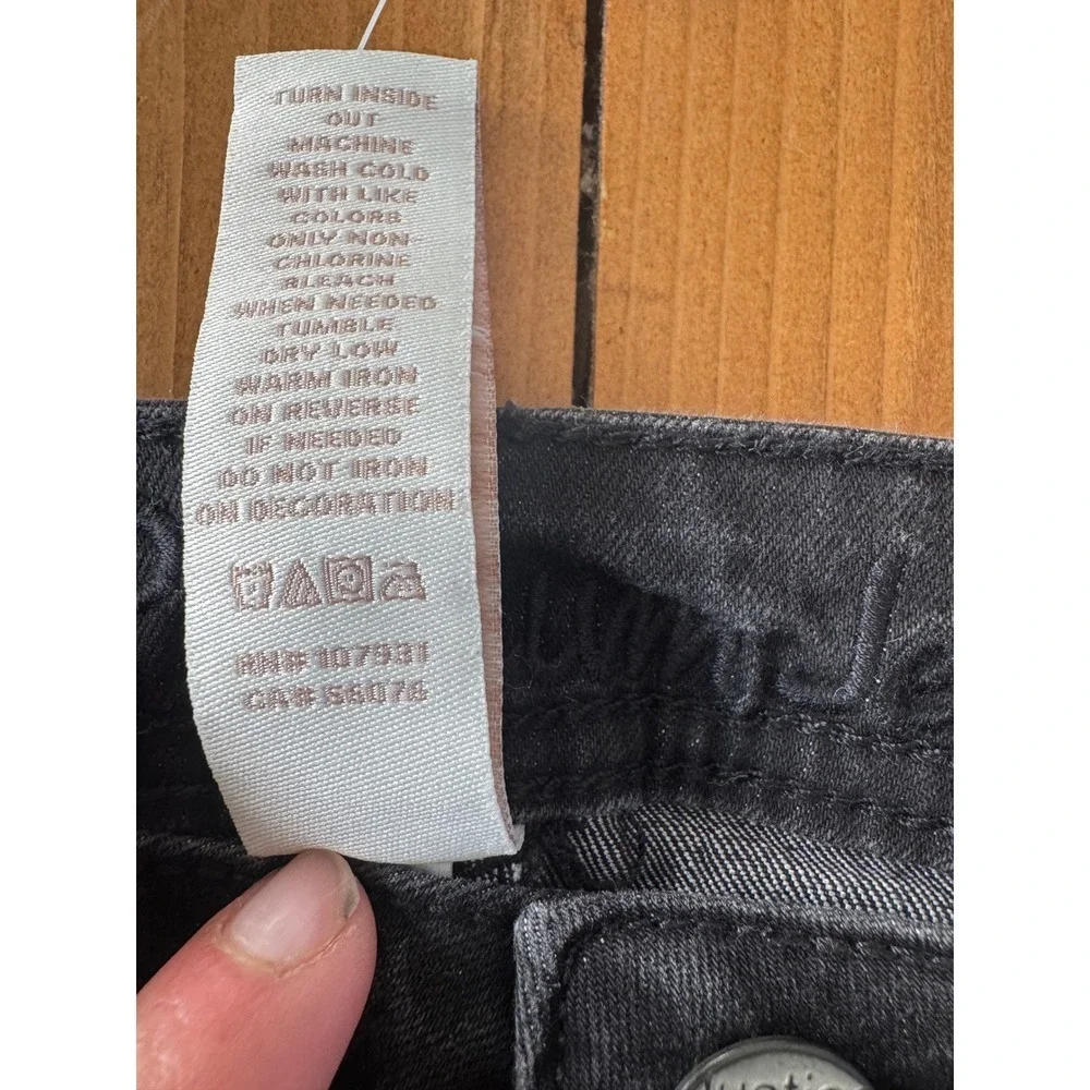 Justice Premium Jeans Girls 10.5‎ Black Simply Low Super Skinny Denim NWT